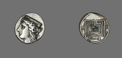 Drachm (Coin) Depicting the Goddess Hera