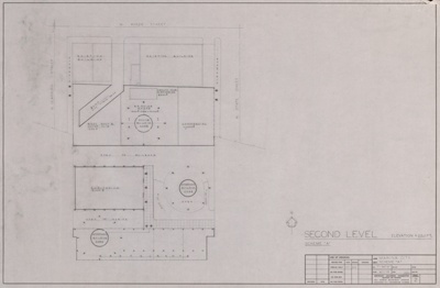 Marina City: Scheme A, Second Level Plan