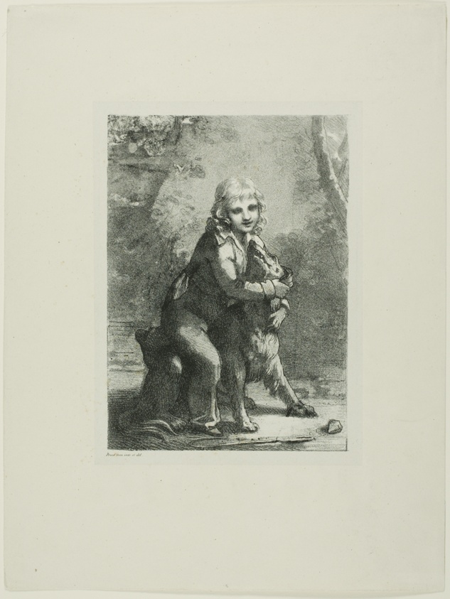 Boy with a Dog