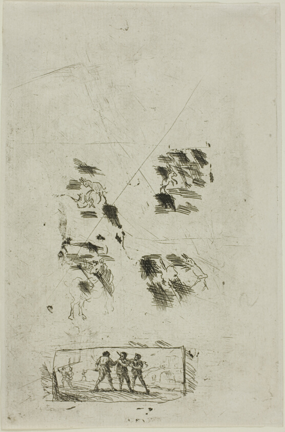 Study for a Scene with Brigands