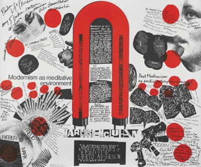 Blueprint for Counter Education (Modernism) Poster Reprint