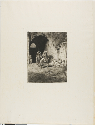 Guard of the Casbah in Tetuan