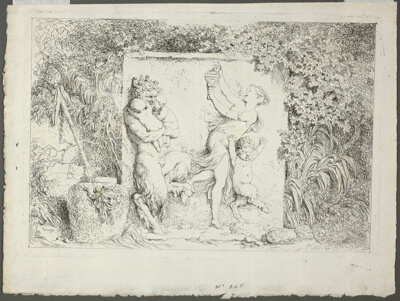Satyrs Family, from Bacchanales, or Satyrs' Games