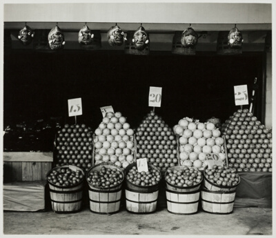 Fruit in Baskets outside Souvenir Shop, Florida