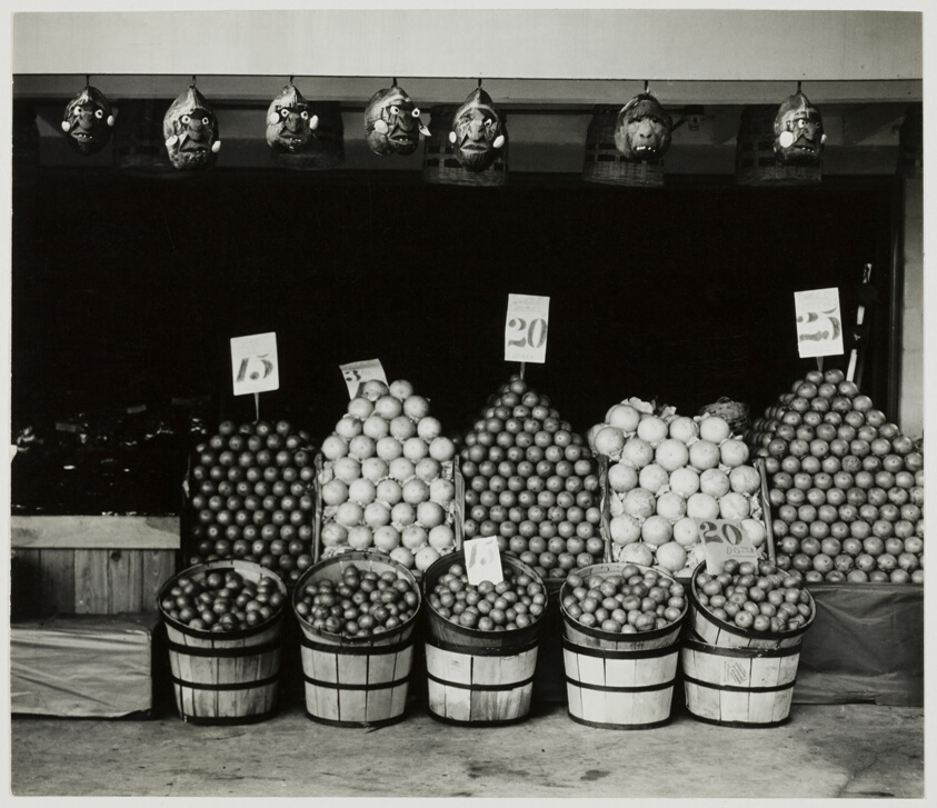 Fruit in Baskets outside Souvenir Shop, Florida
