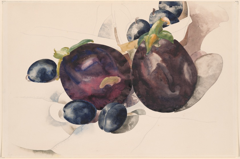 Eggplant and Plums