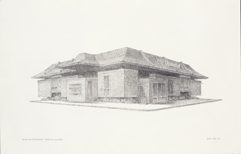 McDonald's Floating Restaurant, Berwyn, Illinois, Perspective