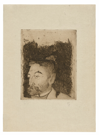 Portrait of Stéphane Mallarmé
