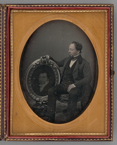 Untitled (Portrait of Man with Painting)