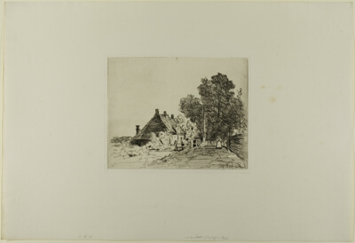 The Nurse, from Cahier de six eaux-fortes, vues de Hollande