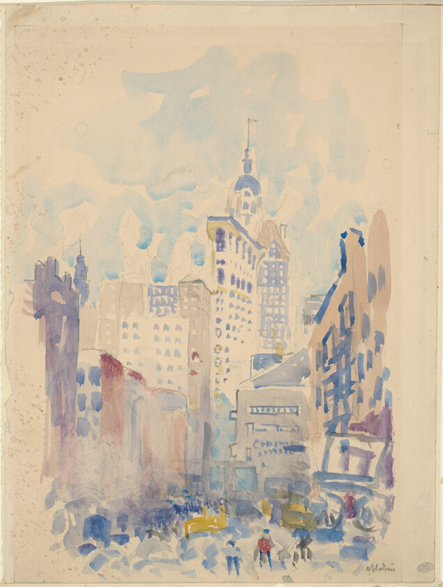 New York with View of the Flatiron Building