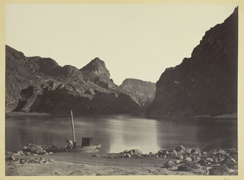 Black Cañon, Colorado River, from Camp 8, Looking Above