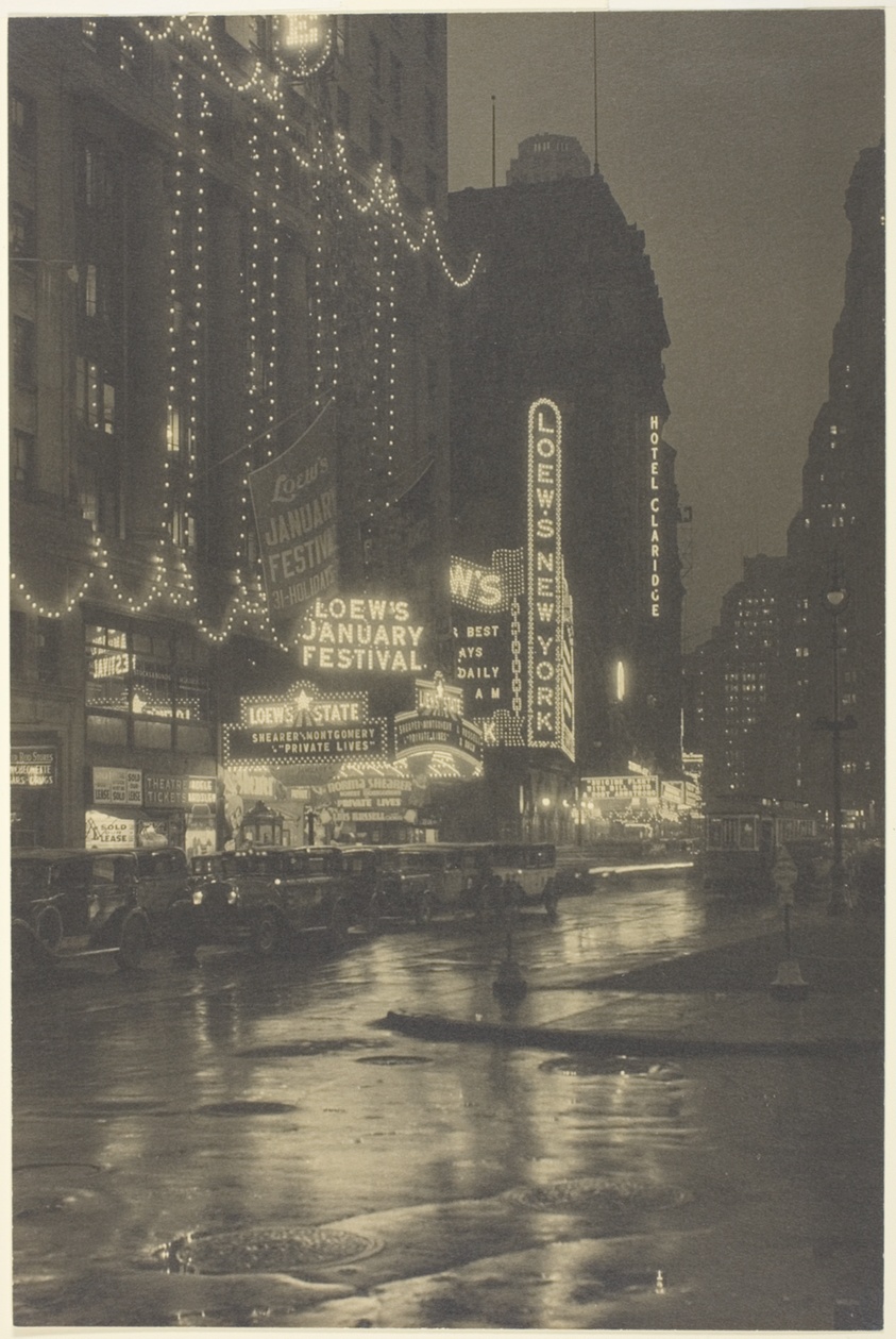 View looking south from Forty-sixth Street