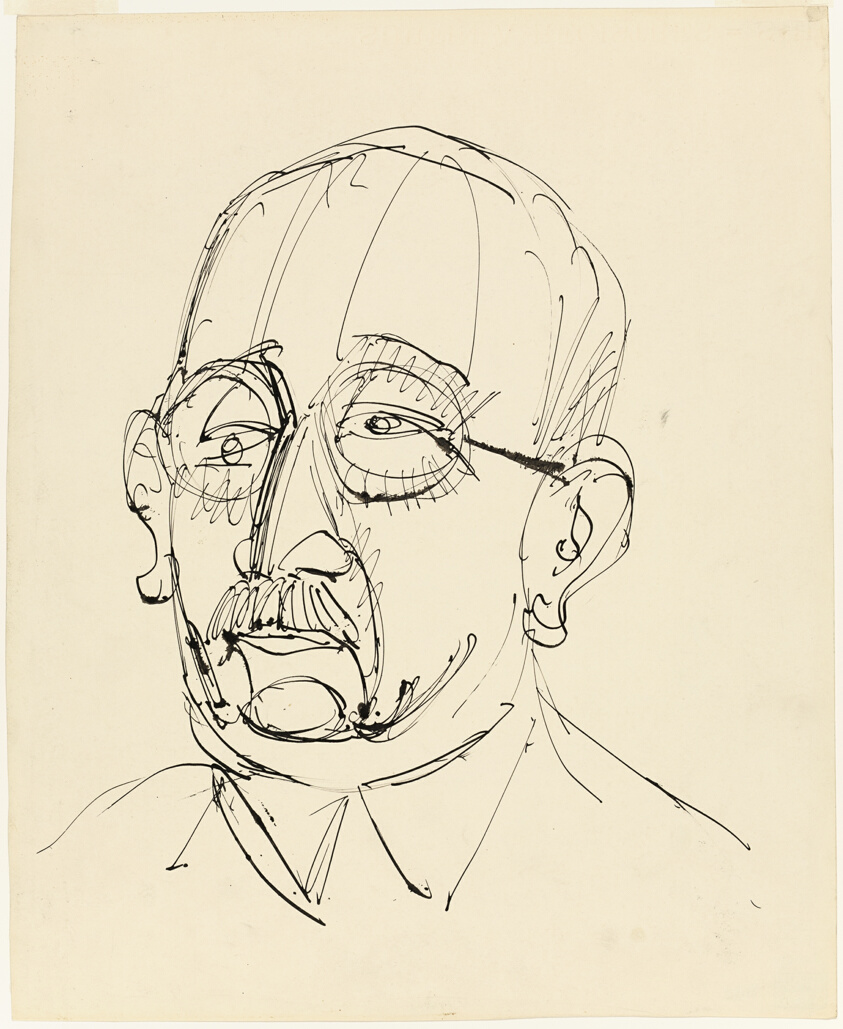 Portrait of Gustav Schiefler