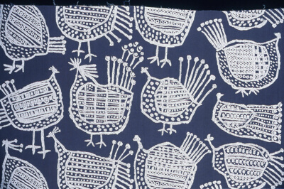 Spefanglar (Bird) (Furnishing Fabric)