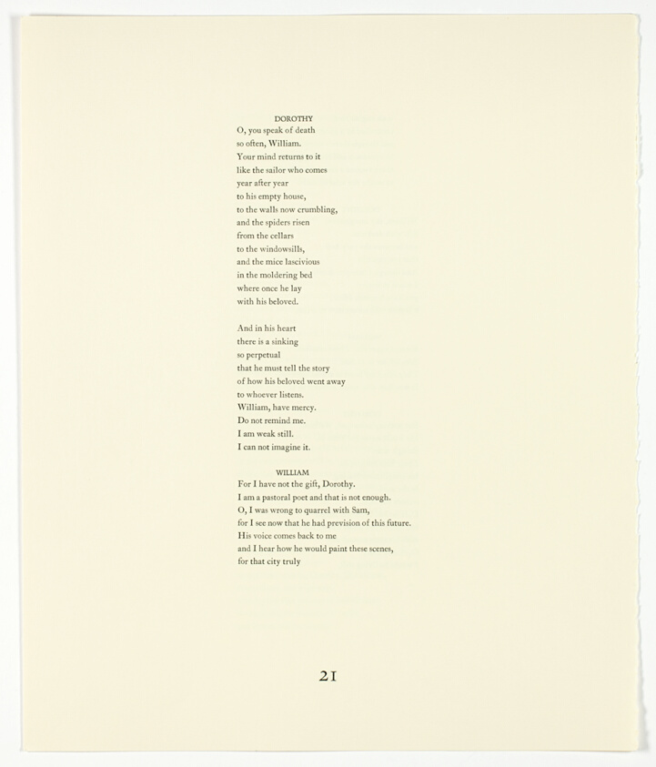 Pages 21-24, from The Plain of Smokes: Poem Cycle