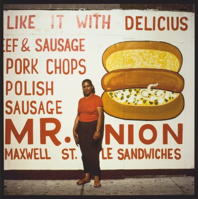 Hot Dog Stands: Mr. Onion, Ashland and Chicago Avenue, from the series "Hot Dog Stands"