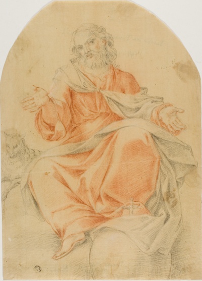 Christ as Salvator Mundi with Lamb