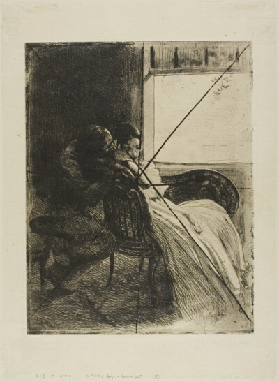 Flirtation, plate six from Woman