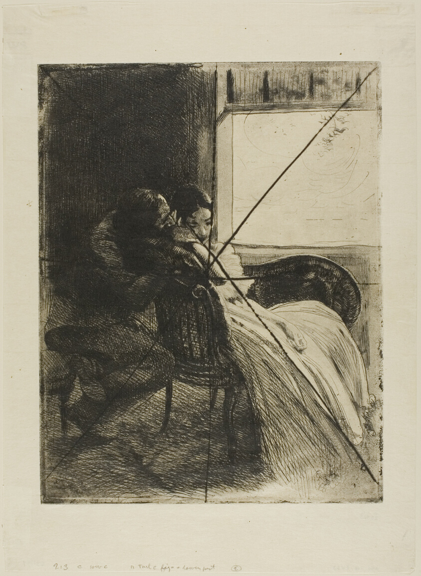 Flirtation, plate six from Woman