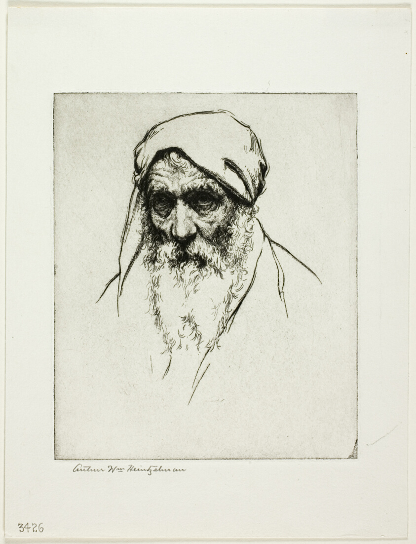 Portrait Study of Old Man