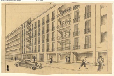 Residential and Commercial Building, Student Drawings