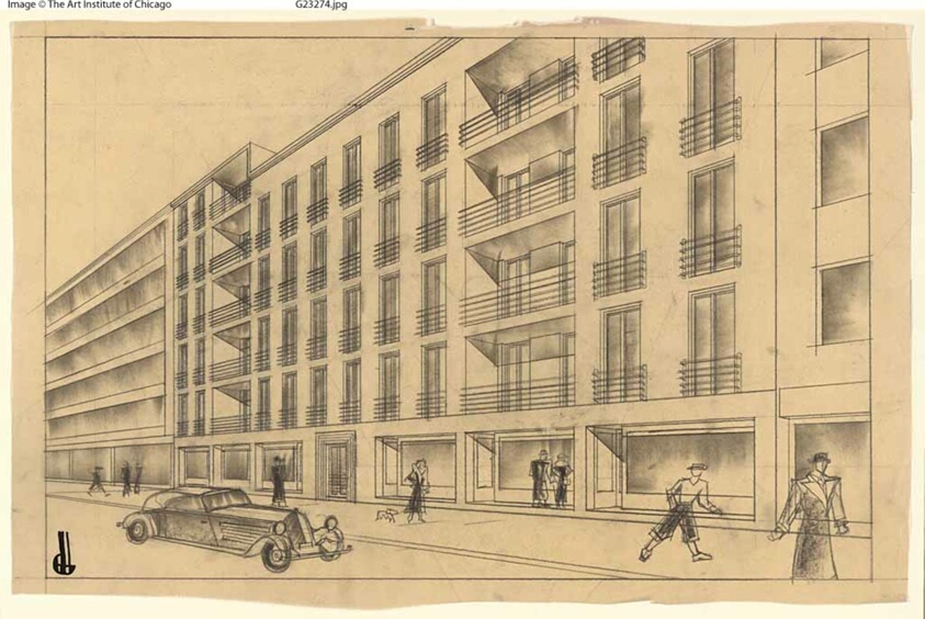 Residential and Commercial Building, Student Drawings