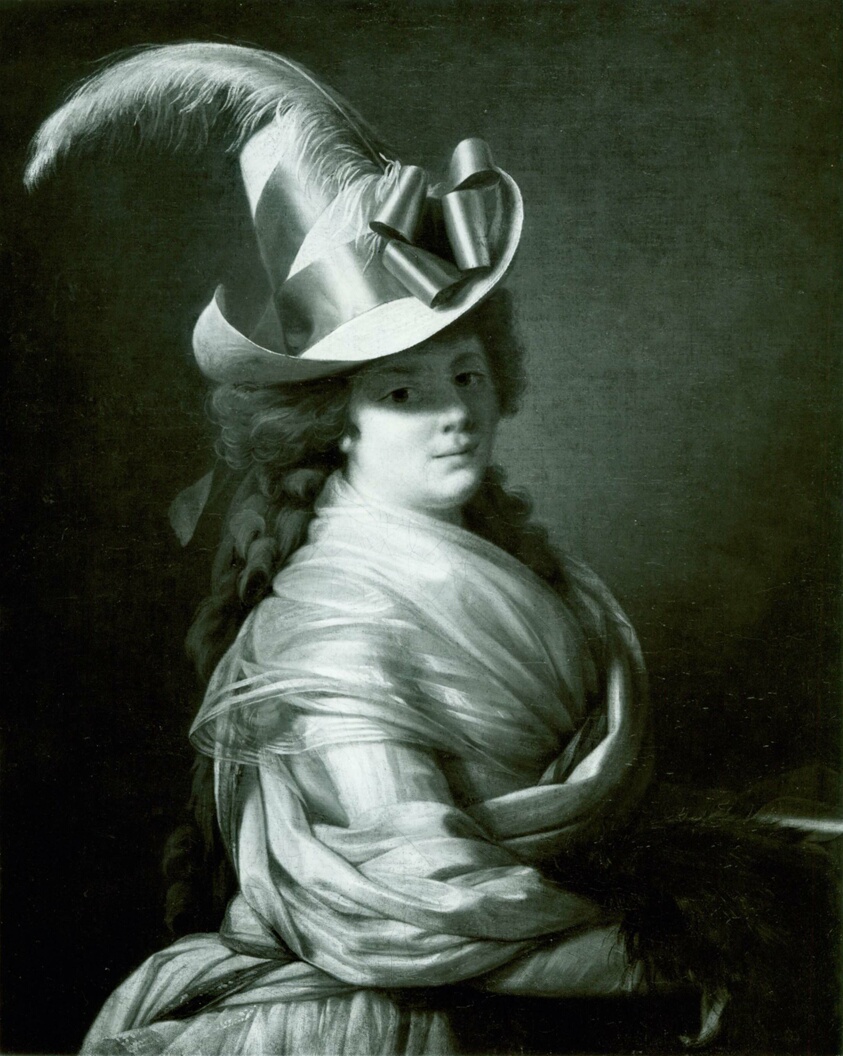 Woman in a Straw Hat
