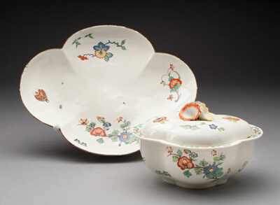 Covered Bowl and Stand