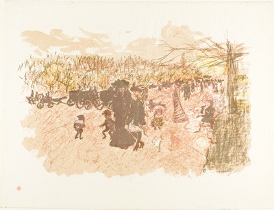 Avenue du Bois de Boulogne, from Some Aspects of Paris Life