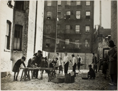 Untitled (Working in City Lot)