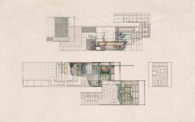 Kerrigan Residence, 1522 N. Dearborn Parkway, Chicago, Illinois, Presentation Drawing
