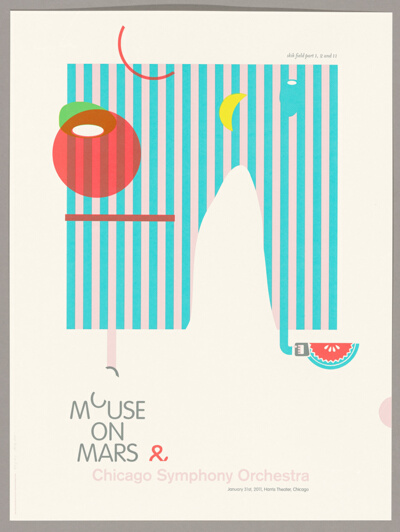 Mouse on Mars & Chicago Symphony Orchestra poster