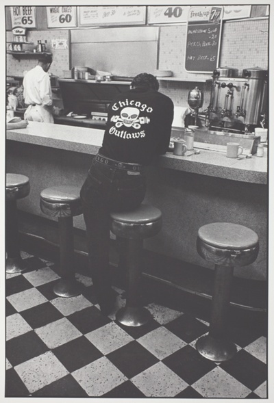 Jack, Chicago, from the series "The Bikeriders" and No. 7 from the portfolio "Danny Lyon" (1979)