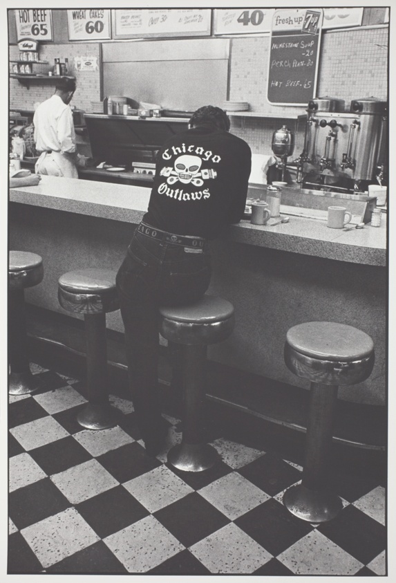 Jack, Chicago, from the series "The Bikeriders" and No. 7 from the portfolio "Danny Lyon" (1979)