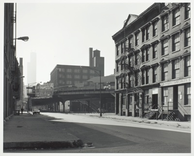 Franklin Street at Chicago Avenue, View South