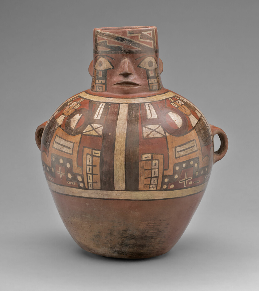 Jar in the Form of an Abstract Human Figure