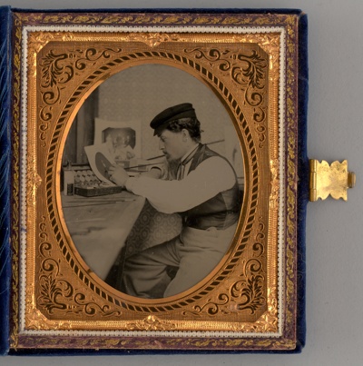 Untitled (Portrait of a Man Painting)