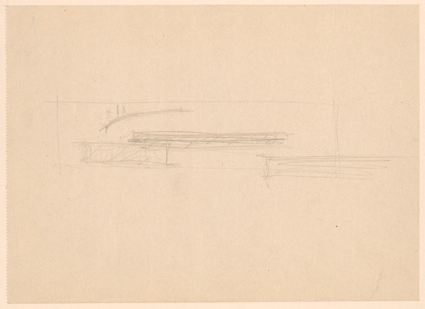 Theatre Project, Illinois Institute of Technology, Chicago, Illinois, Elevation Study