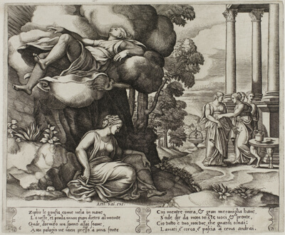 Zephyr Carrying Psyche Off to an Enchanted Palace