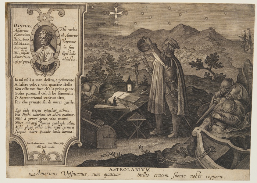 The Astrolabe - Amerigo Vespucci, from Nova Reperta
