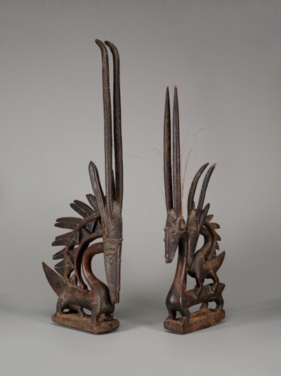 Pair of Headdresses (Tyi Wara Kunw)
