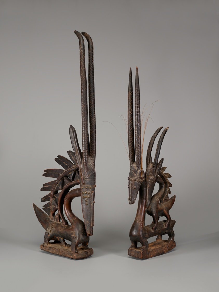 Pair of Headdresses (Tyi Wara Kunw)