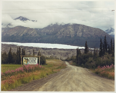 Matanuska Glacier, Matunuska Valley, Alaska, from the series "American Prospects"