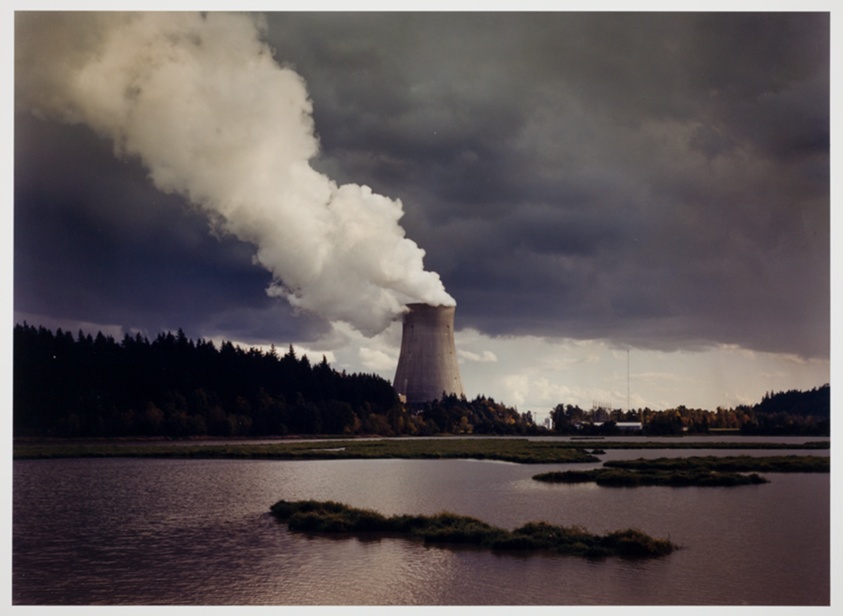 Trojan Nuclear Plant, Columbia River, Oregon, from the series "Power Places"