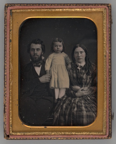Untitled (Portrait of a Man, Woman and Girl)