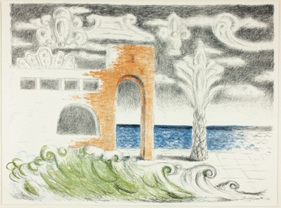 Villa by the Sea, Plate two from Metamorposis