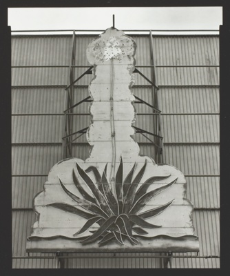 Rear of Drive in Theatre Screen on US 84