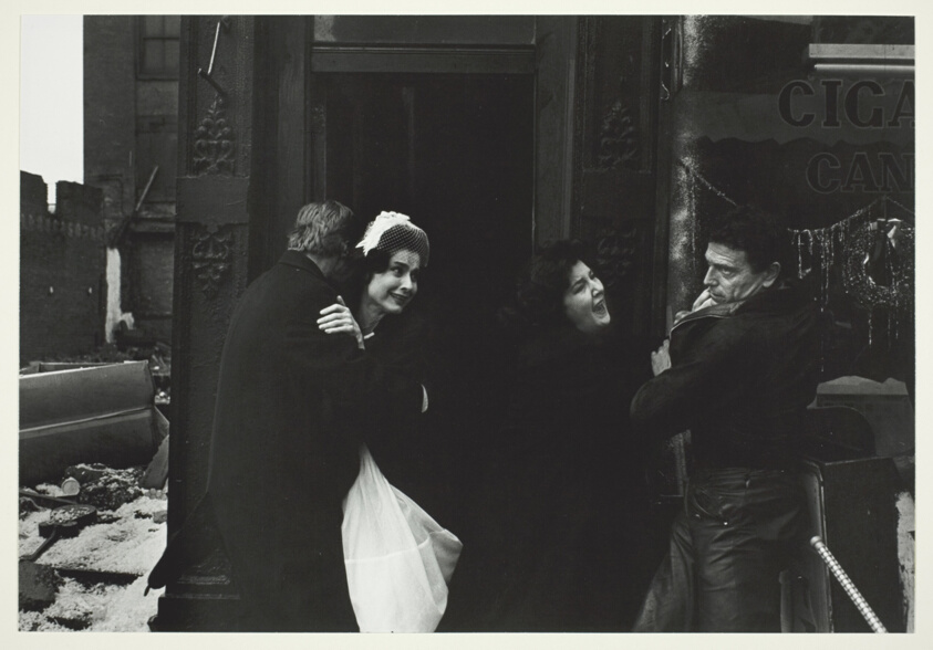 Photograph Taken During the Filming of Arthur Miller's - "A View From the Bridge"
