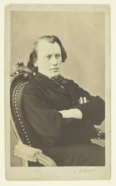 Portrait of Brahms